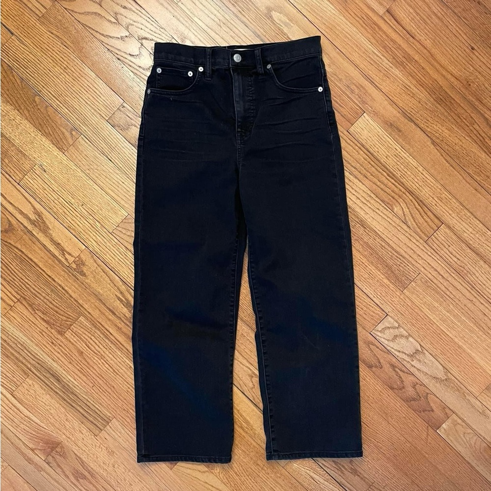 Madewell Slim Wide Leg Crop Emmett Jean